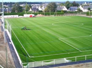 football turf construction