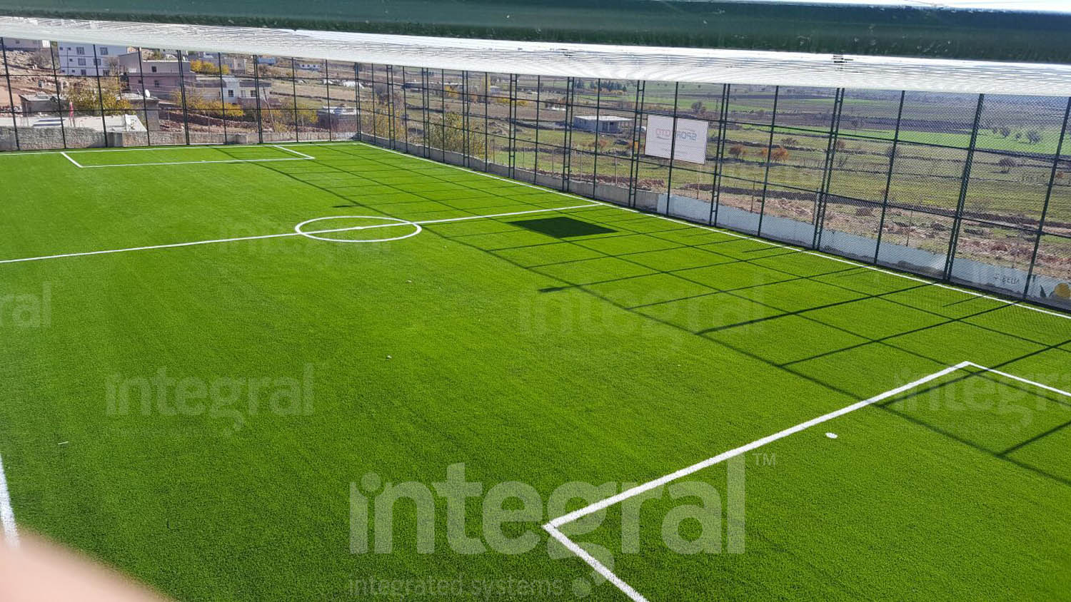 Outdoor Sports Carpet Field Features Integral Turf