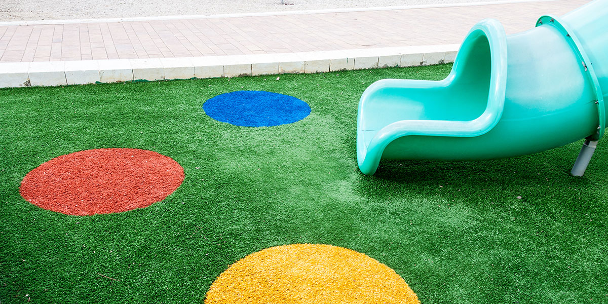 synthetic grass installation